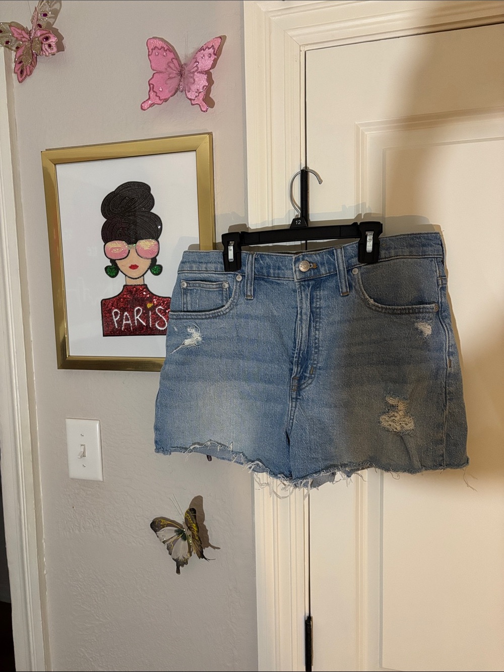 Madewell - The Perfect Jean Short Sz 30